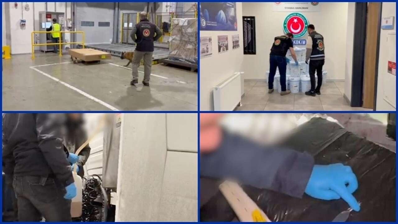 İstanbul Havalimanı ve Gürbulak Gümrük Kapısı'nda uyuşturucu ele geçirildi!
