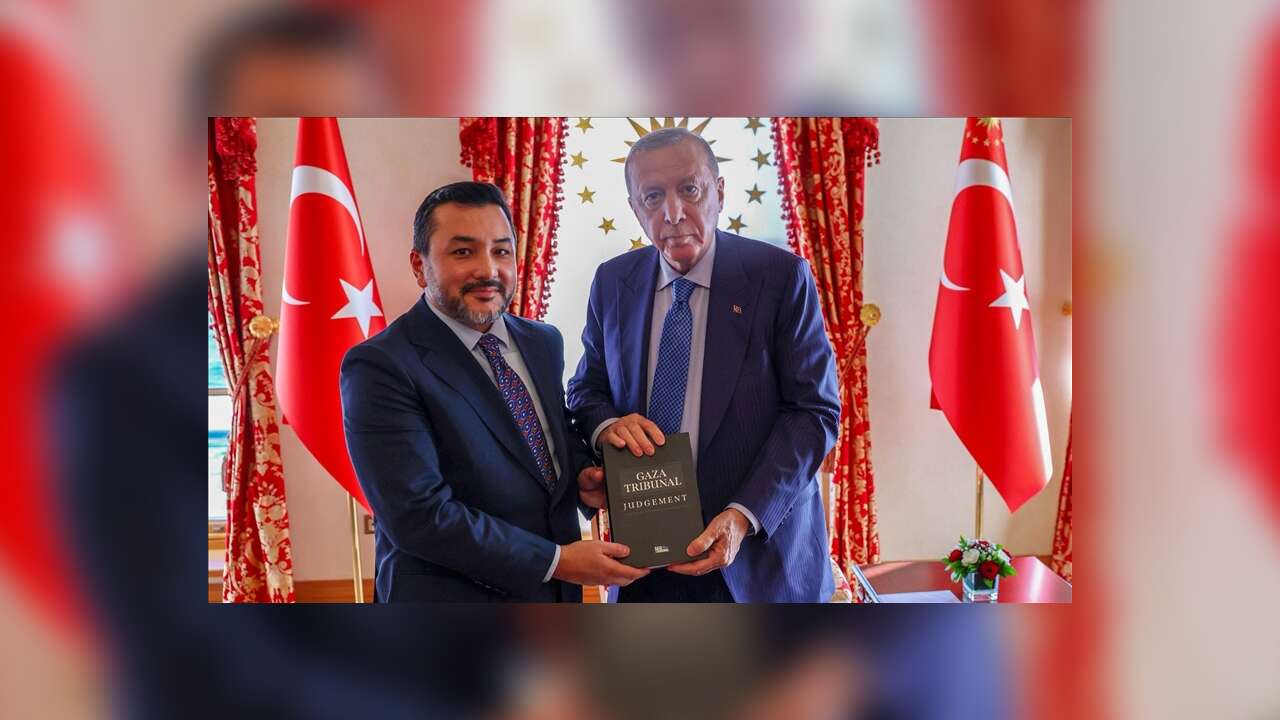"Gazze Mahkemesi Nihai Kararı" Cumhurbaşkanı Erdoğan'a sunuldu