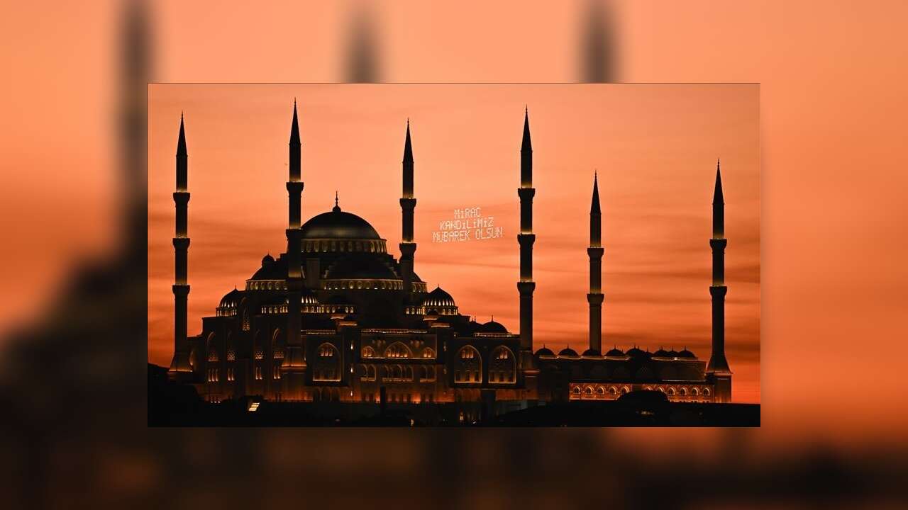 "Yarın MİRAÇ KANDİLİ"