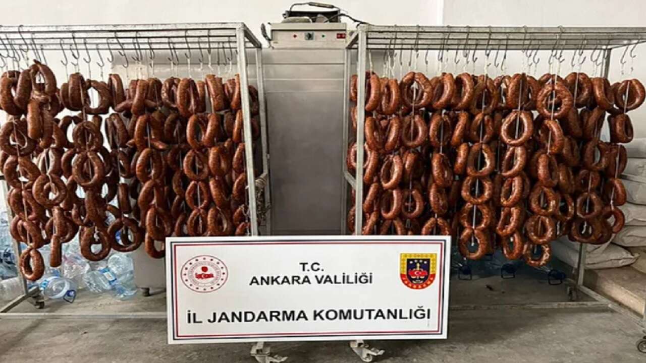 Başkentte 11 bin 400 kilogram sahte et ve gıda ele geçirildi!