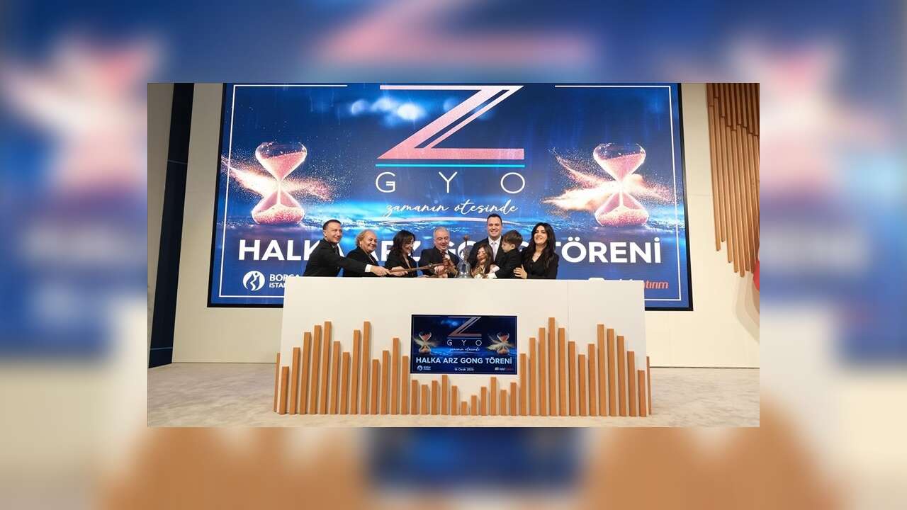 Borsa İstanbul'da gong, Z Gayrimenkul Yatırım Ortaklığı AŞ için çaldı