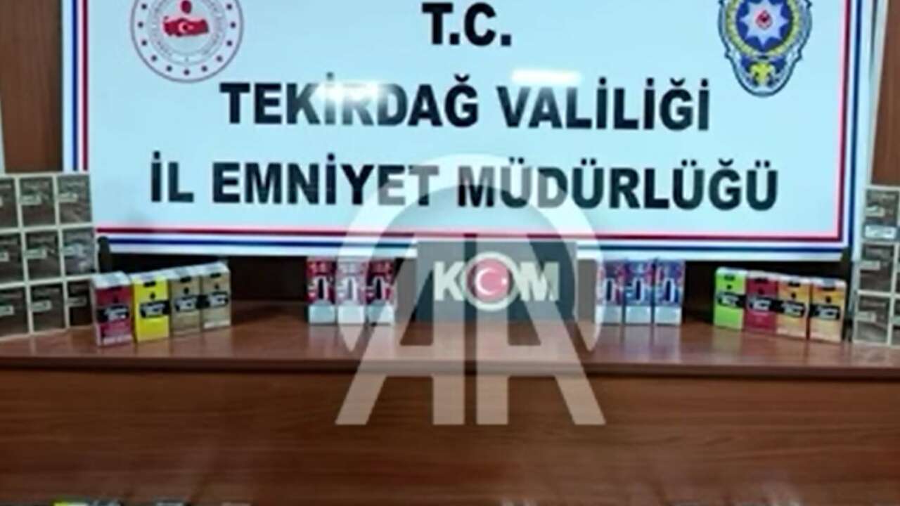 TEKİRDAĞ'DA KAÇAKÇILIK OPERASYONU