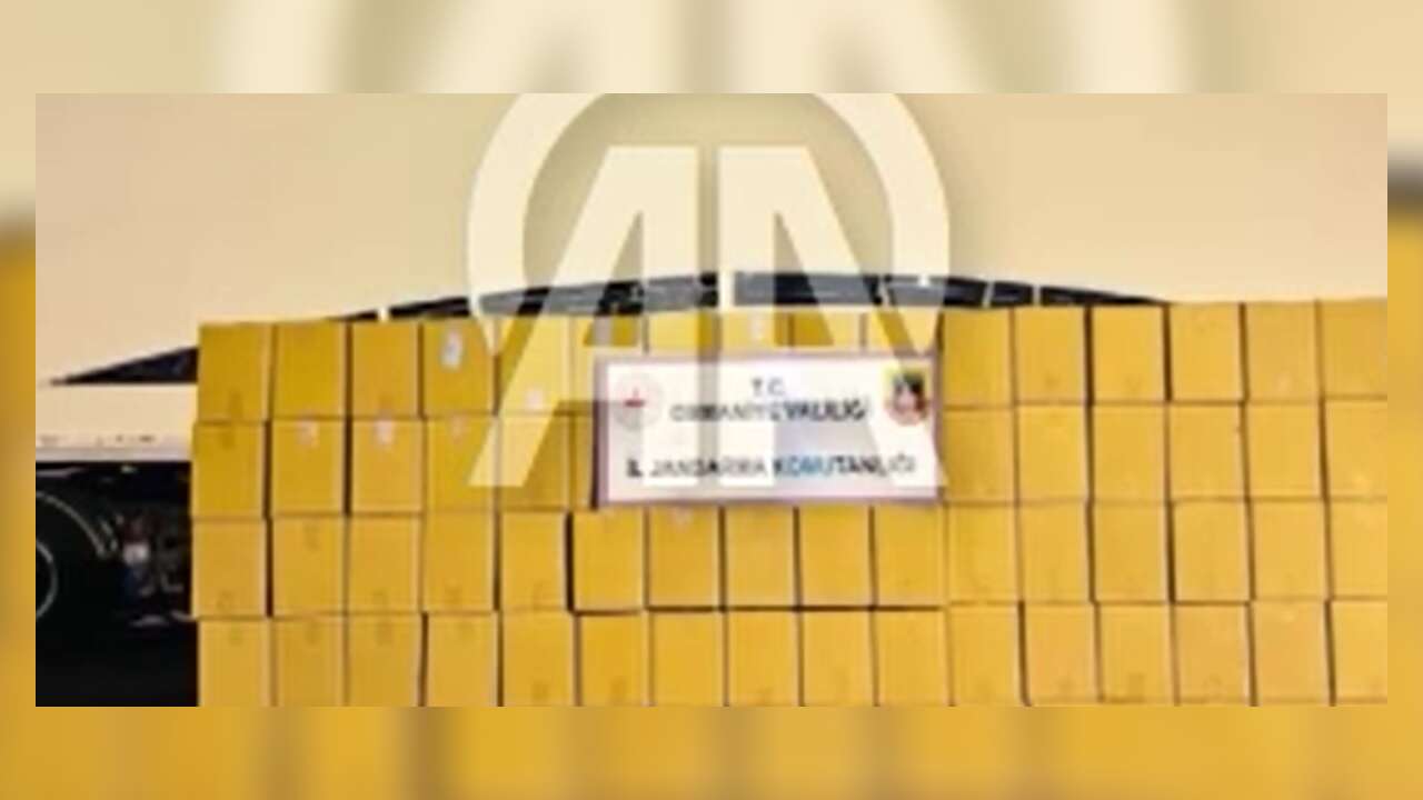 OSMANİYE - 1 milyon 600 bin boş makaron ele geçirildi