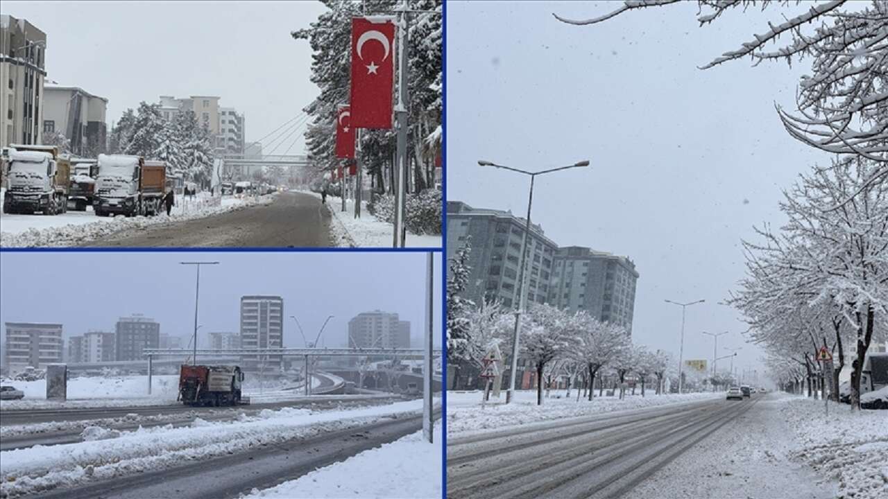 Birçok ilde kar etkili oluyor..