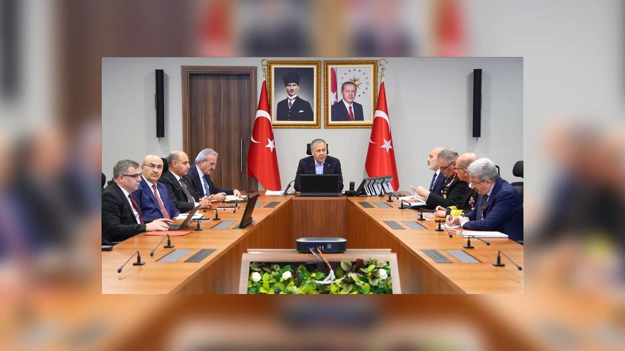 Bakan Yerlikaya'nın başkanlığında "Koordinasyon Toplantısı" yapıldı