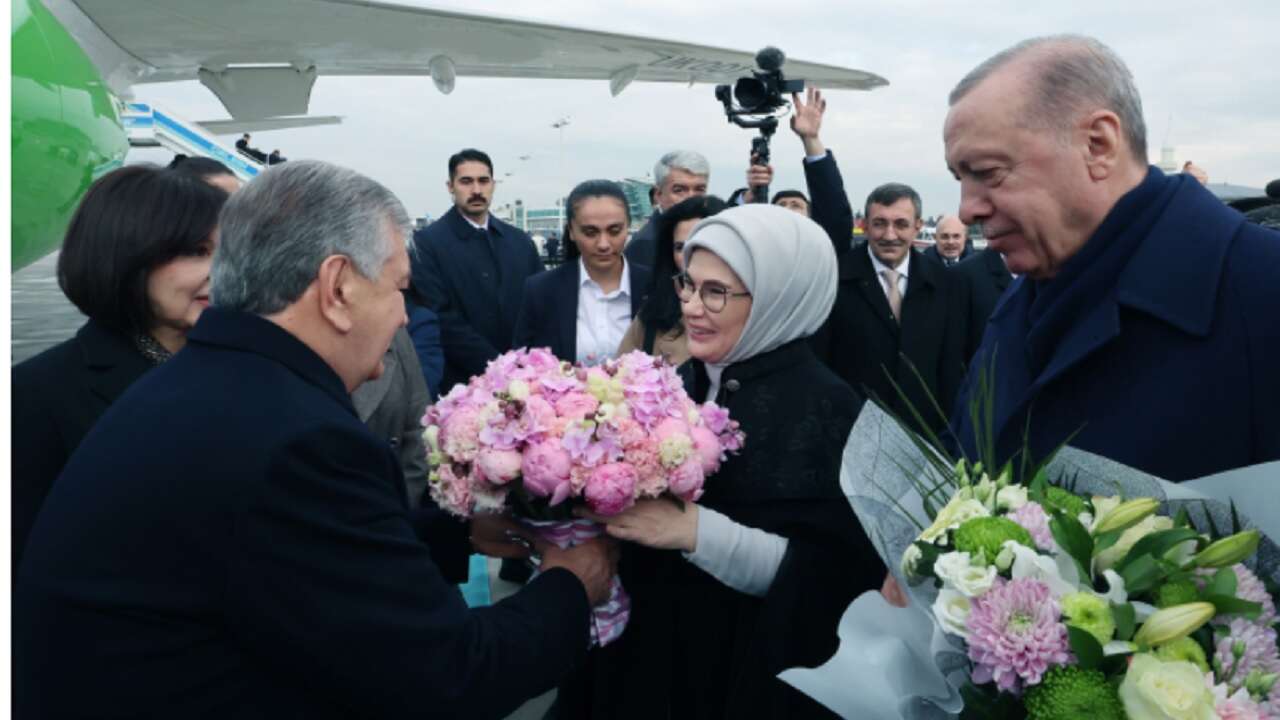 Özbekistan Cumhurbaşkanı Mirziyoyev Ankara'da..