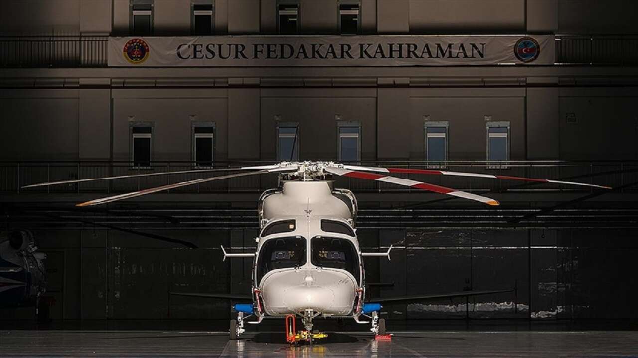 Jandarma Havacılık Komutanlığı 5. GÖKBEY helikopterini envanterine kattı