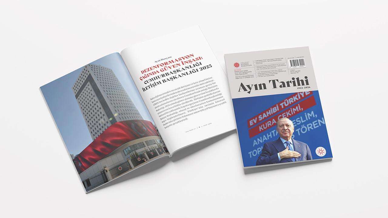 İletişim Başkanlığı'nın "Ayın Tarihi" dergisinin 2026 Ocak sayısı yayımlandı