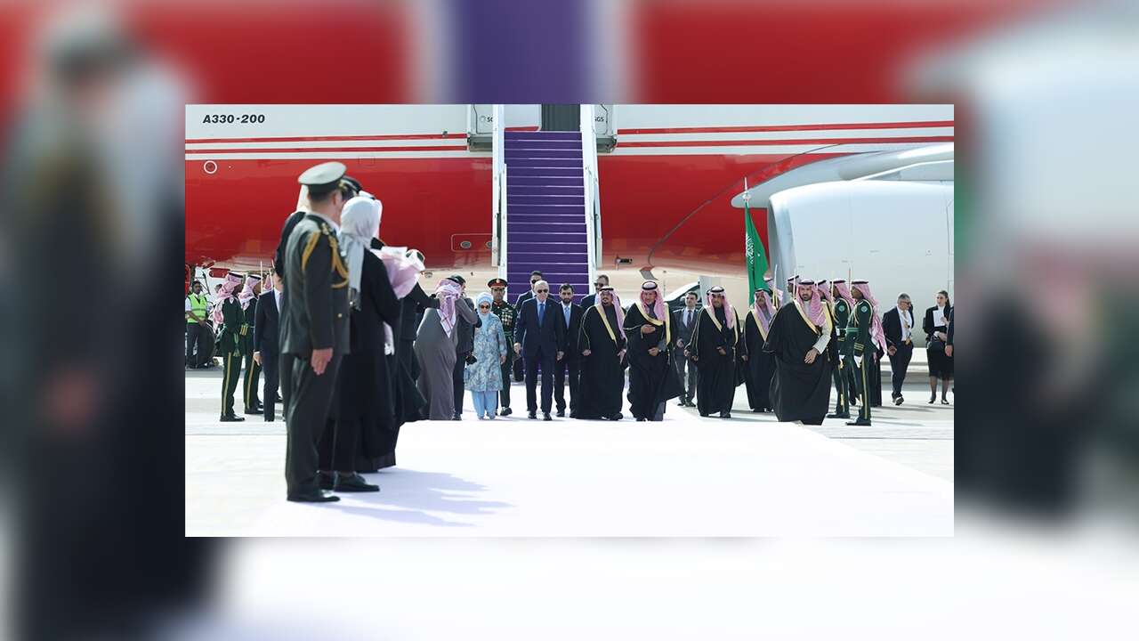 Cumhurbaşkanı Erdoğan, Suudi Arabistan'da..