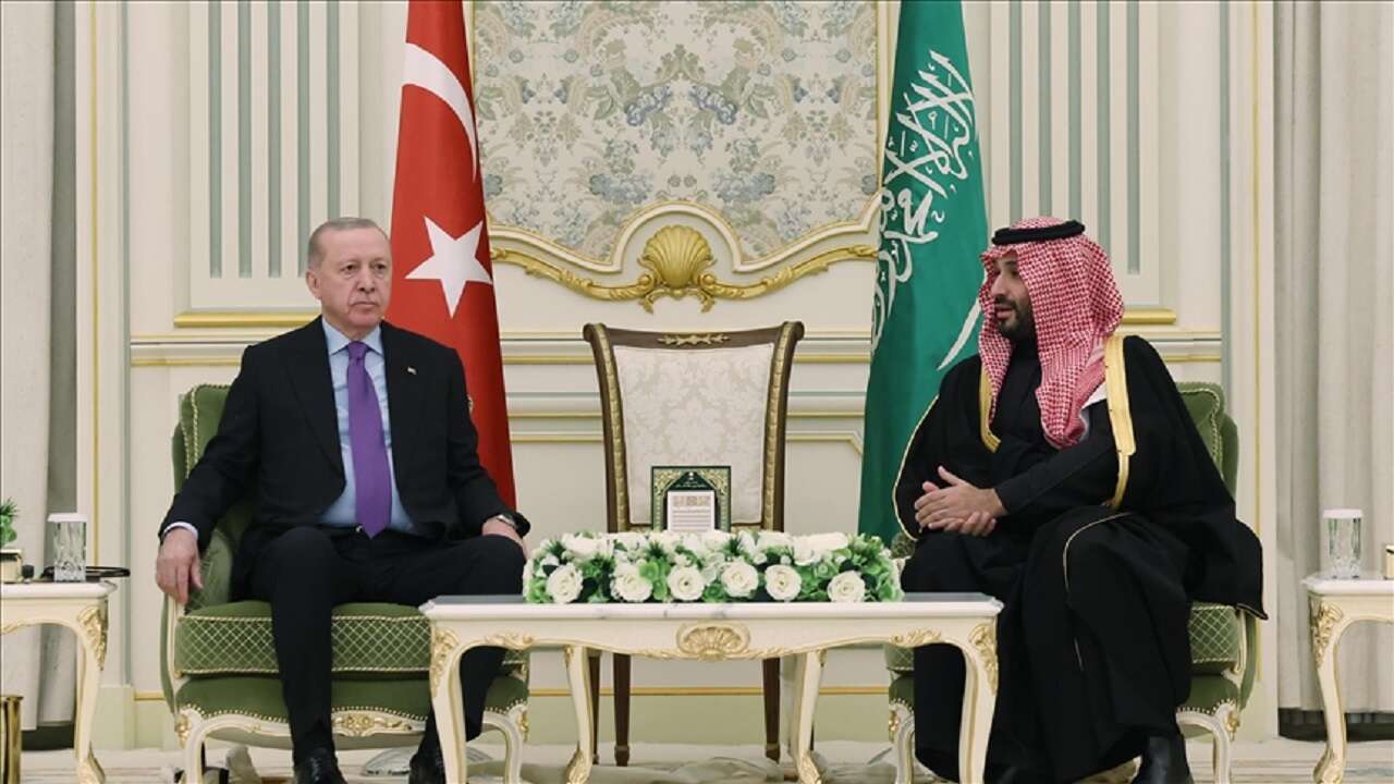 Cumhurbaşkanı Erdoğan, Suudi Arabistan Veliaht Prensi Selman ile görüştü