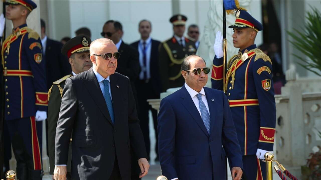 Cumhurbaşkanı Erdoğan Mısır'da..