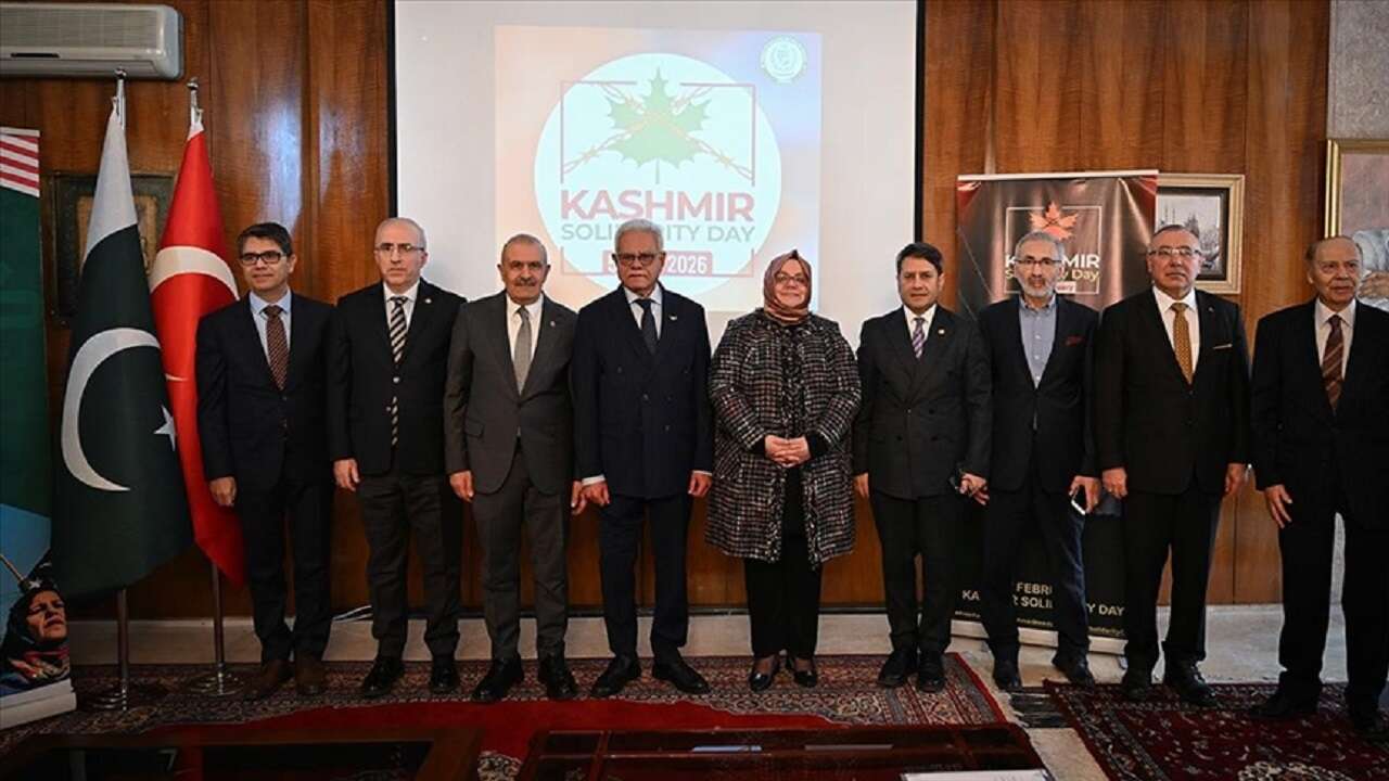 Ankara'da Keşmir Dayanışma Günü dolayısıyla program düzenlendi