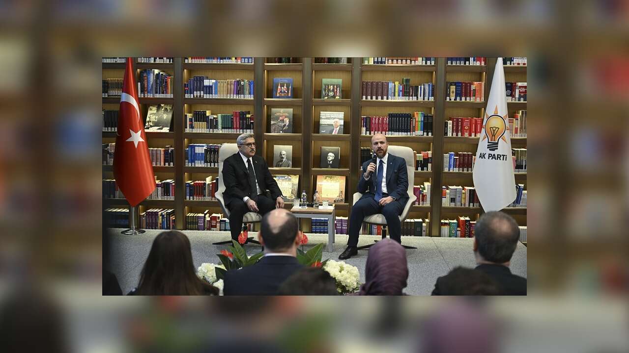 Bilal Erdoğan "Kütüphane Sohbetleri" programına konuk oldu