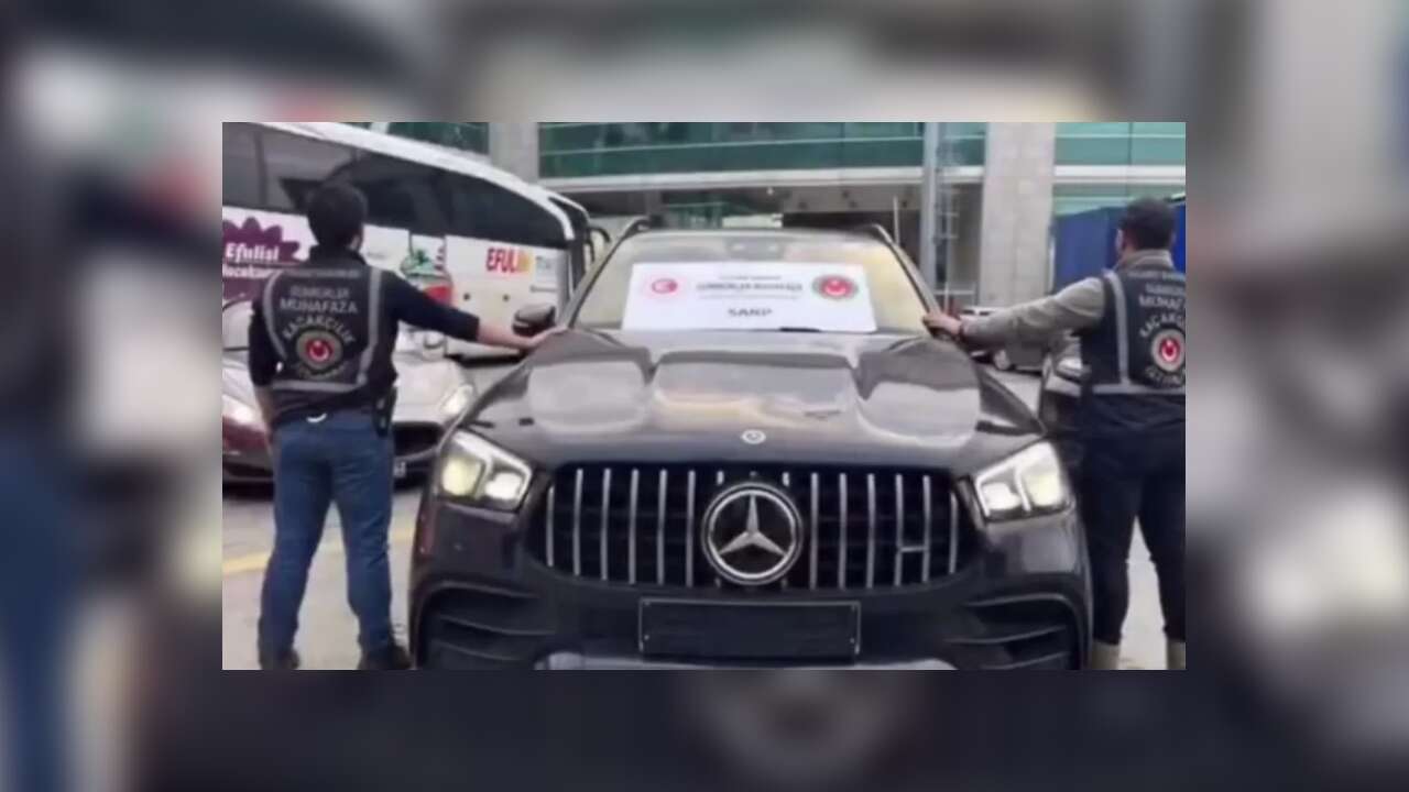 600 Milyon liralık kaçak lüks araç operasyonu