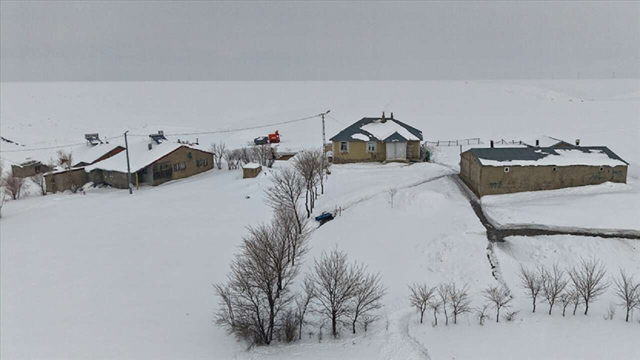 Ağrı ve Van'da kar nedeniyle eğitime ara verildi