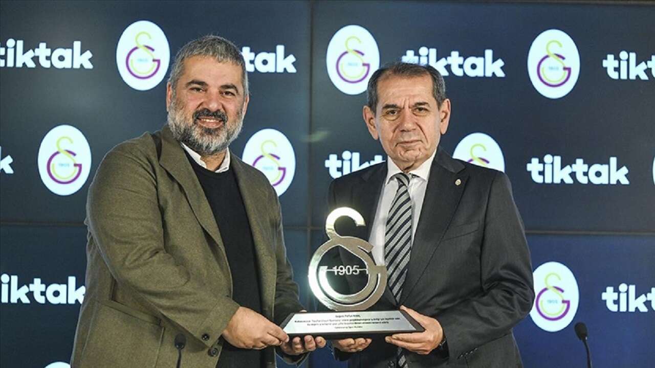 Galatasaray ile TikTak firması arasında sponsorluk anlaşması