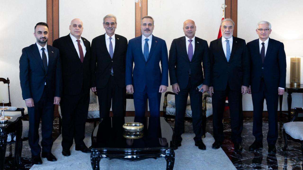 Dışişleri Bakanı Fidan, Gazze Yönetimi Ulusal Komitesi Başkanı Şaas ile görüştü