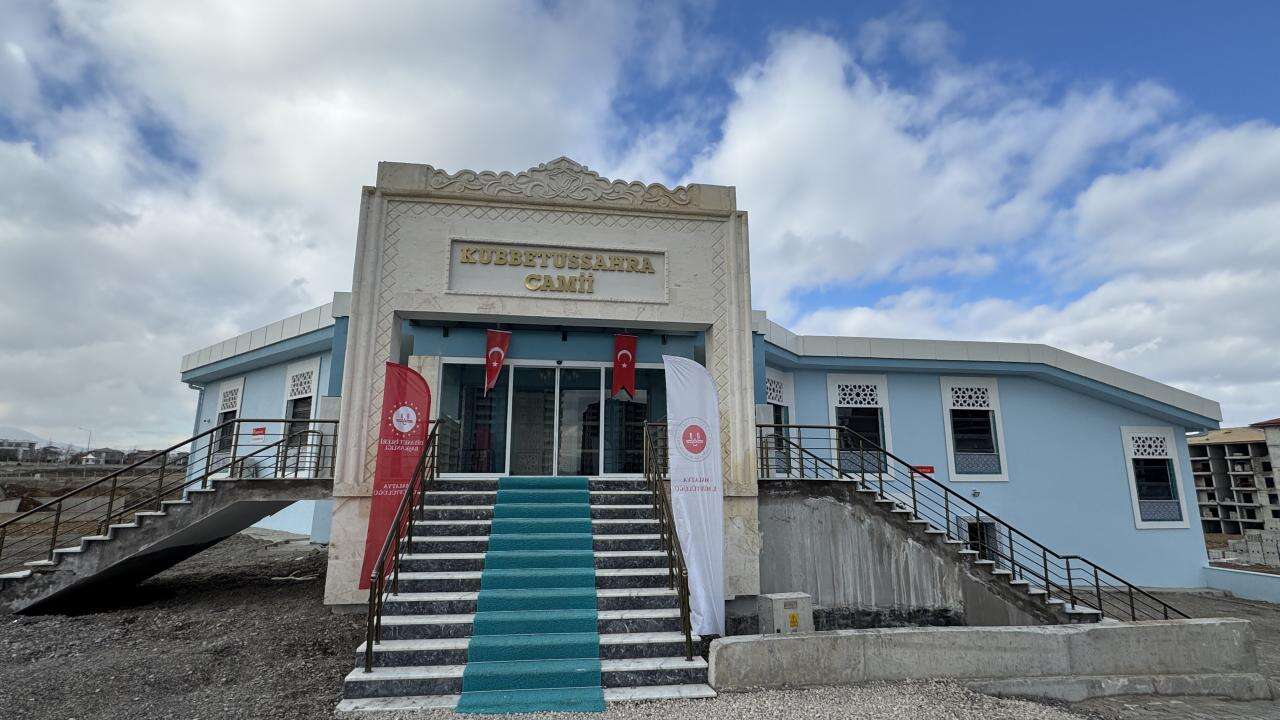 Malatya'da depremlerde yıkılan 125 camiden 57'si yeniden yapılarak ibadete açıldı