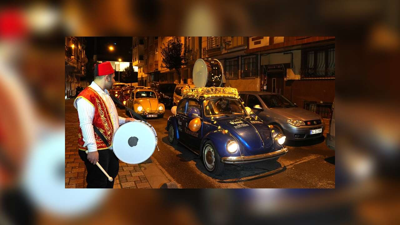 Ramazan davulcularının sahur mesaisi başladı