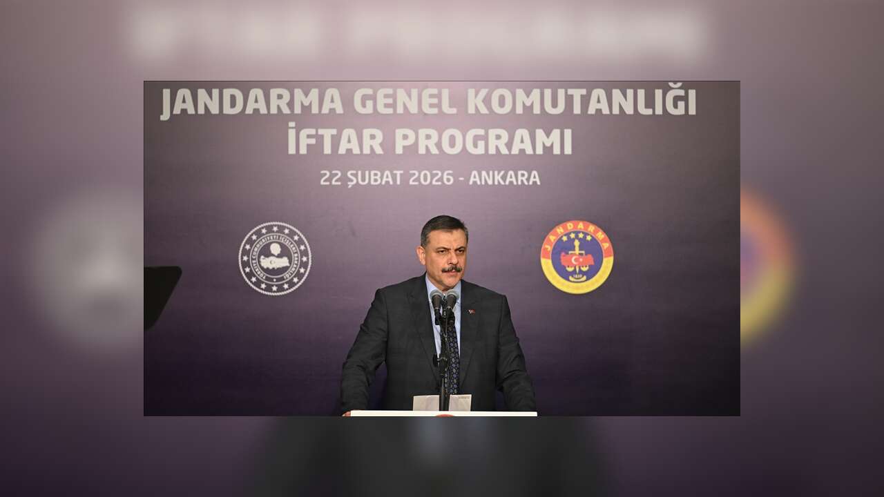 İçişleri Bakanı Çiftçi, jandarma personeliyle iftarda bir araya geldi