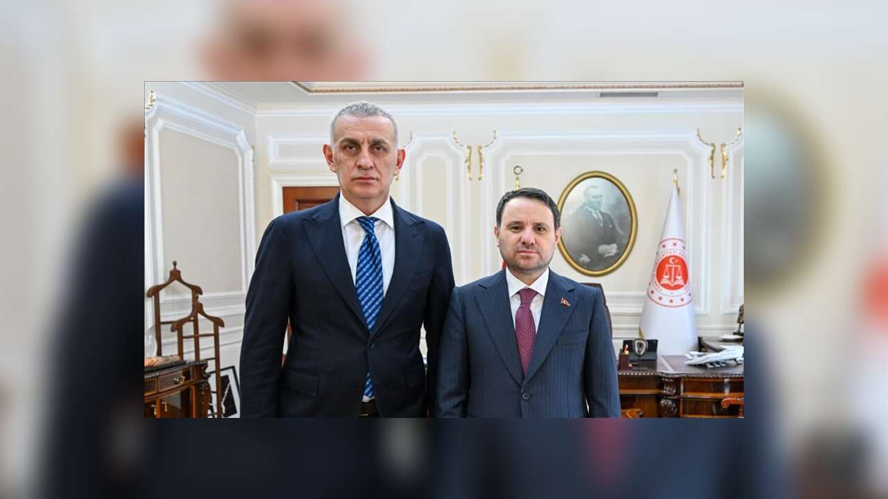 TFF Başkanı Hacıosmanoğlu, Adalet Bakanı Gürlek'i ziyaret etti