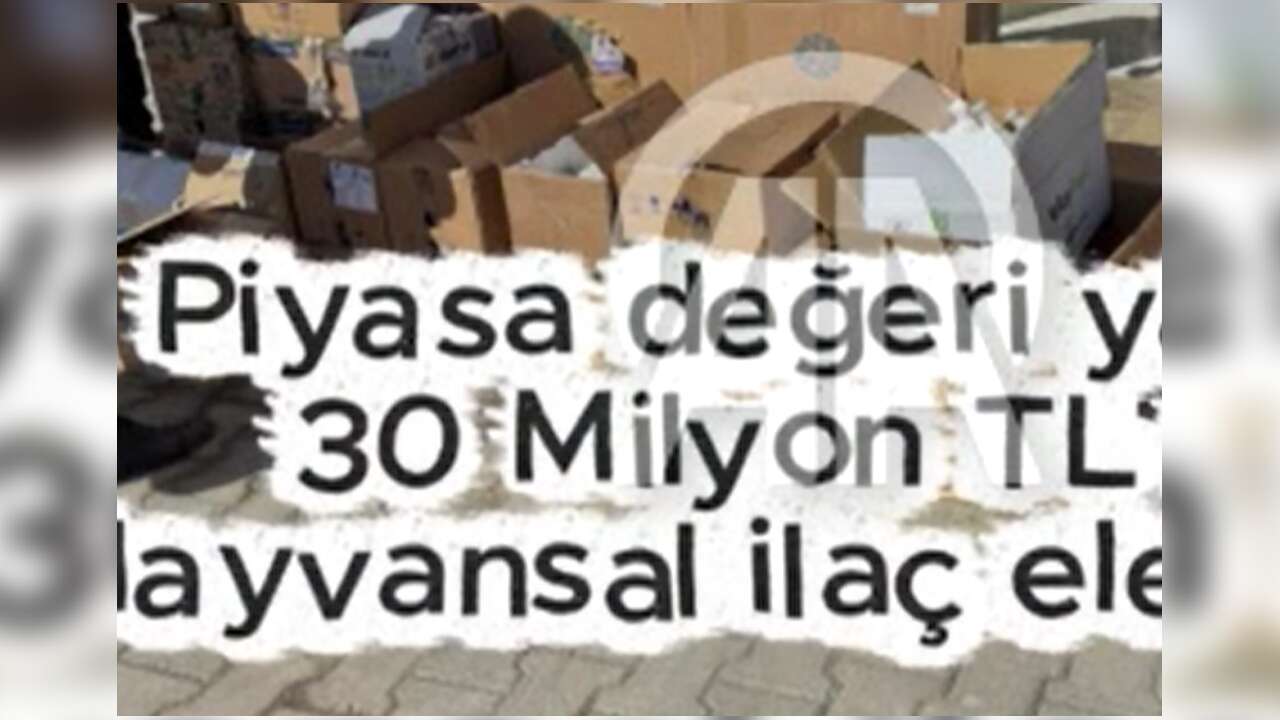 Kastamonu'da 30 bin 867 kaçak hayvansal ilaç ele geçirildi