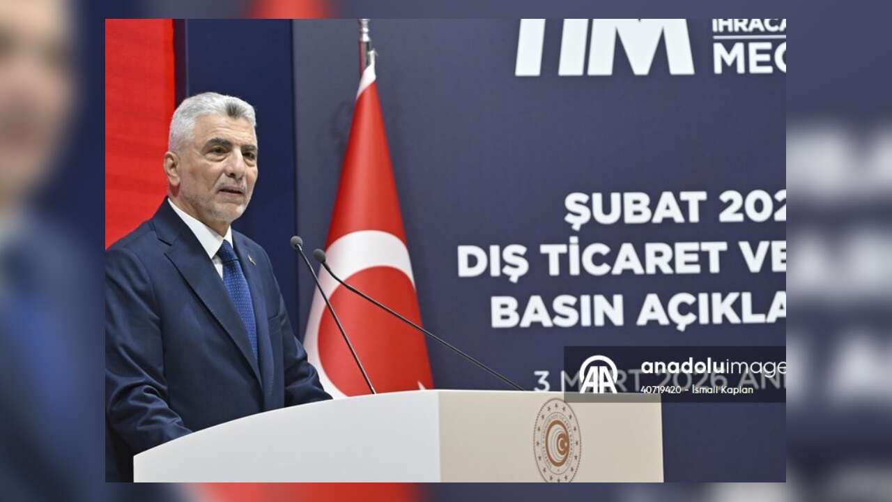 Türkiye'nin ihracatı şubatta yüzde 1,6 artışla 21 milyar 65 milyon dolar oldu