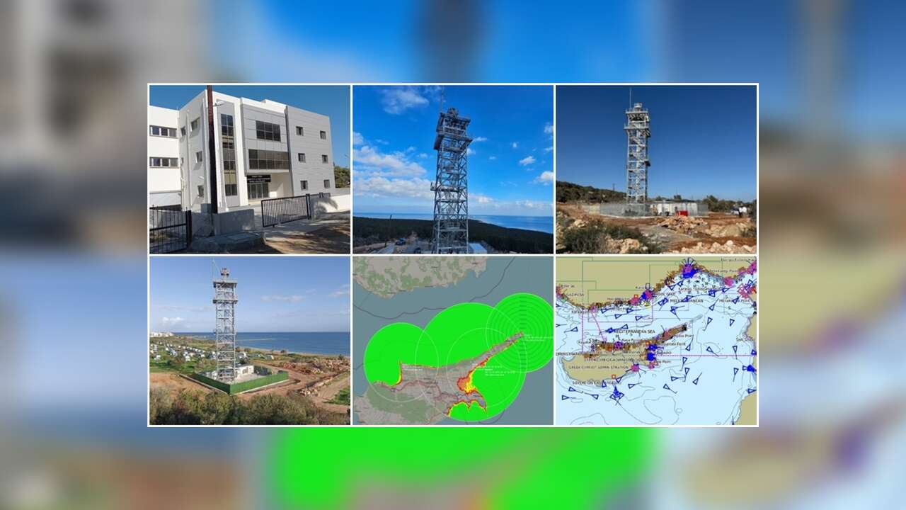 KKTC'deki gemi trafik gözetleme istasyonlarının inşaat çalışmaları tamamlandı