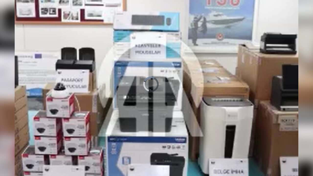 Dereköy Sınır Kapısı'na Elektronik Ekipman Teslimi