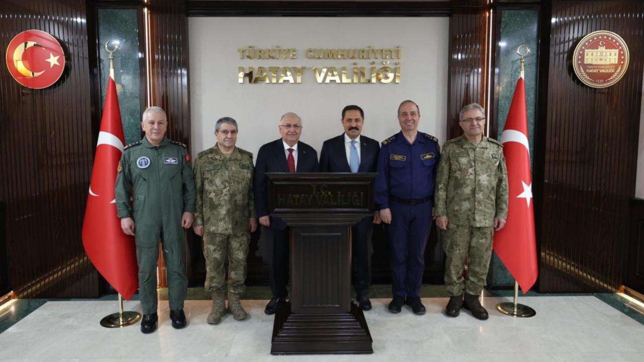 Milli Savunma Bakanı Güler Hatay'da..