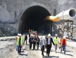 Soluk ve Karaman, Yozgat'ta Hızlı Tren Yolu İnşaatında İncelemelerde Bulundu!