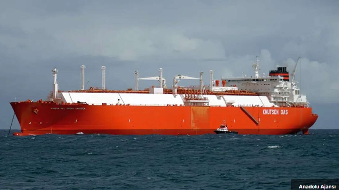 ABD'den yola çıkan LNG gemisi 8 Nisan'da Türkiye'ye ulaşacak