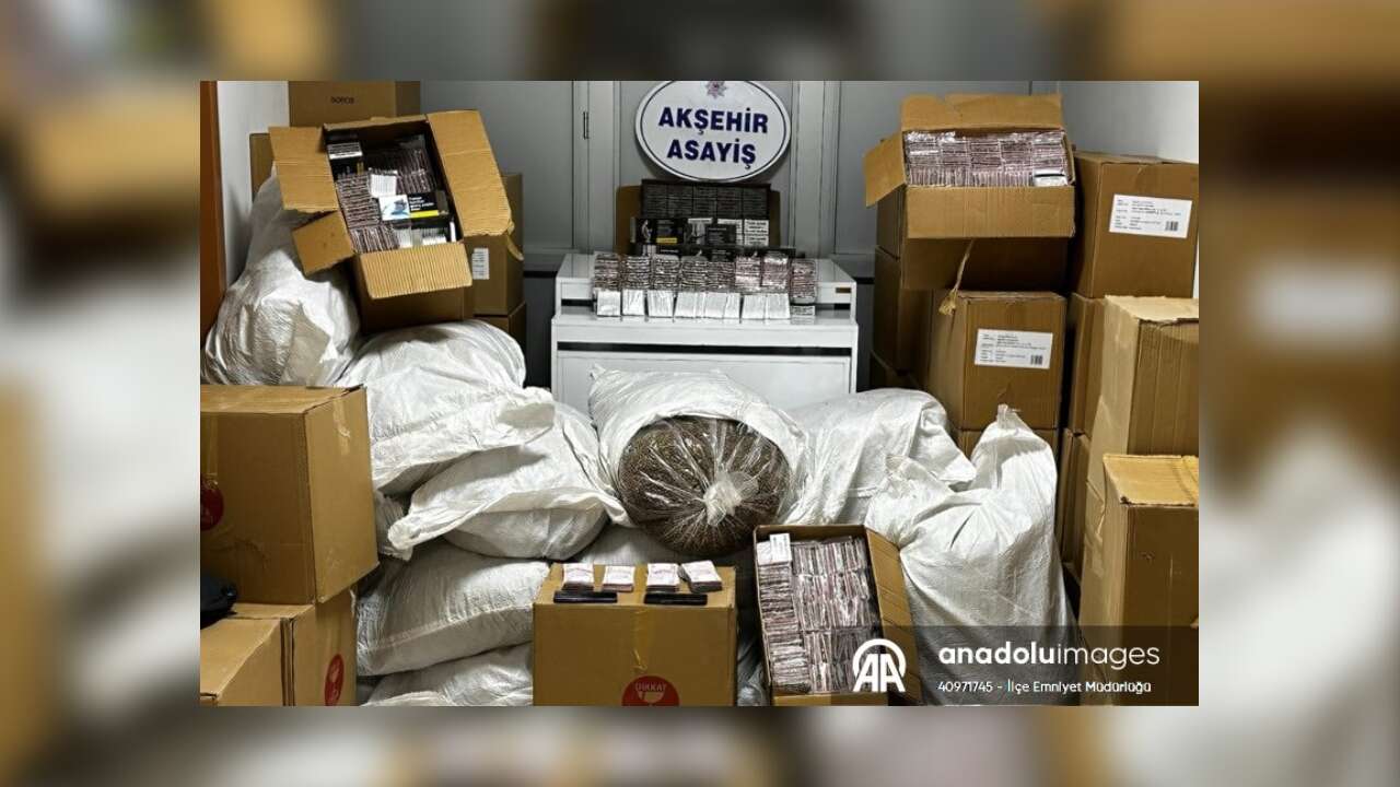 Konya'da kaçakçılık operasyonunda bir şüpheli tutuklandı