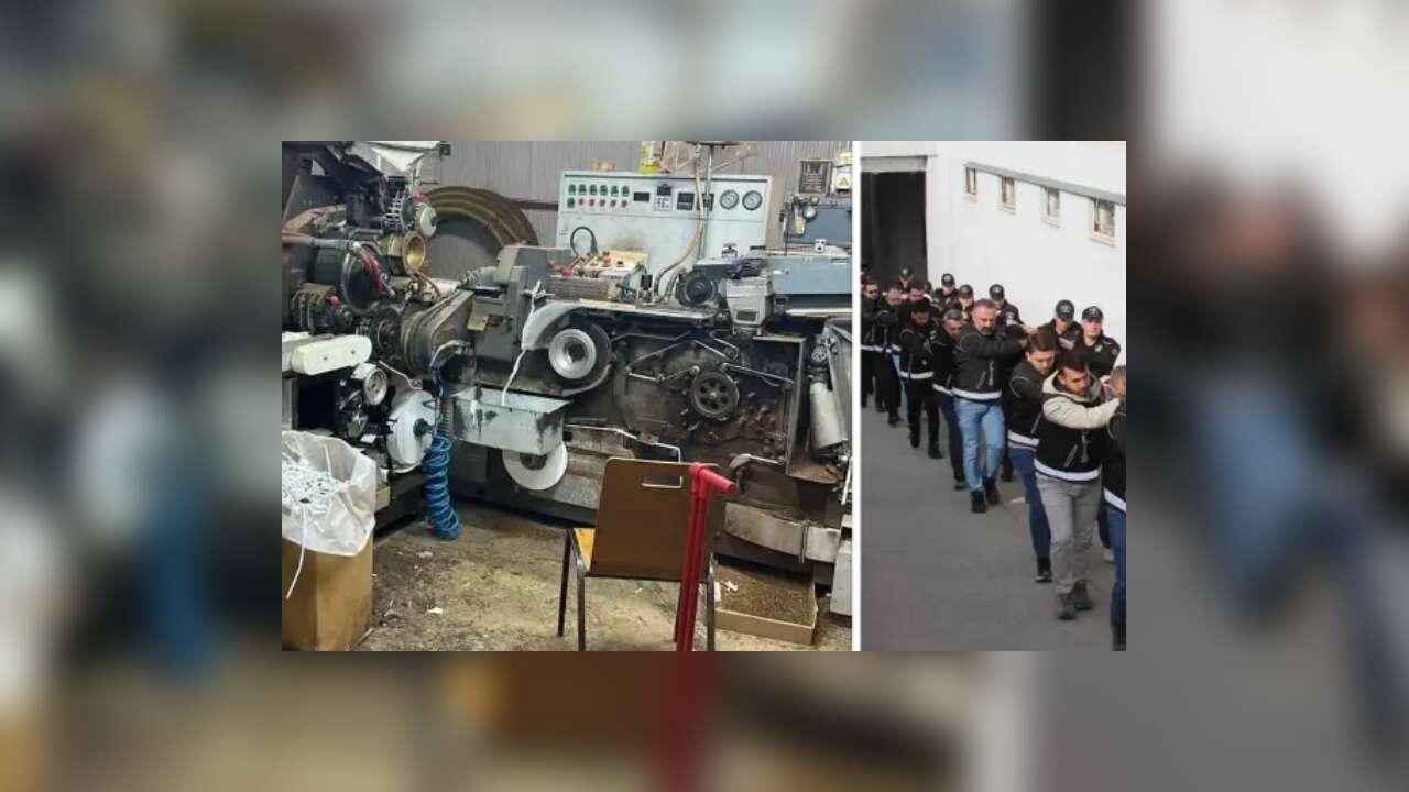 Adana'da kaçak 24 milyon 707 bin 500 makaron ve 3 ton tütün ele geçirildi!