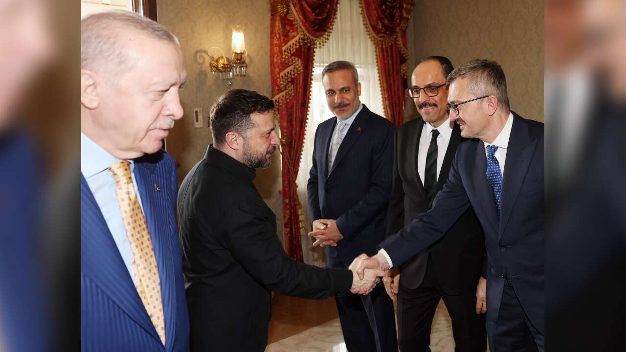 Cumhurbaşkanı Erdoğan-Zelenski görüşmesi başladı