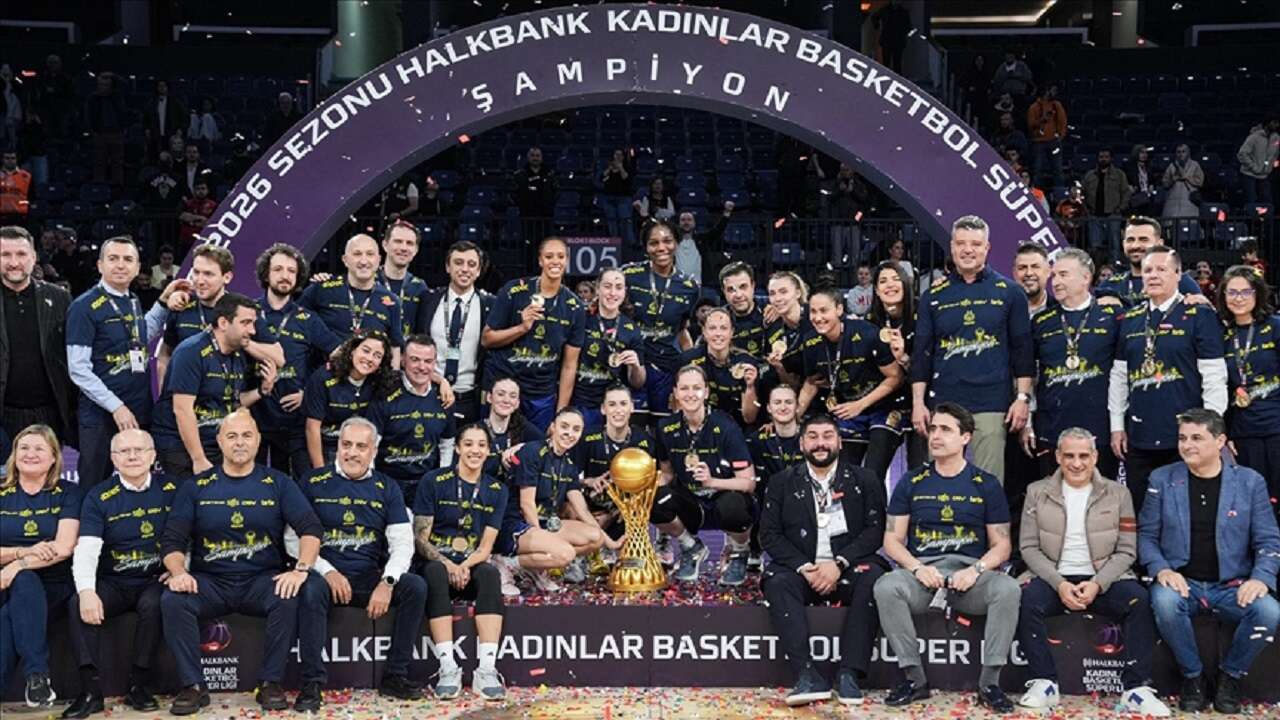 Fenerbahçe, Kadınlar Basketbol Süper Ligi'nde 20. Kez şampiyon
