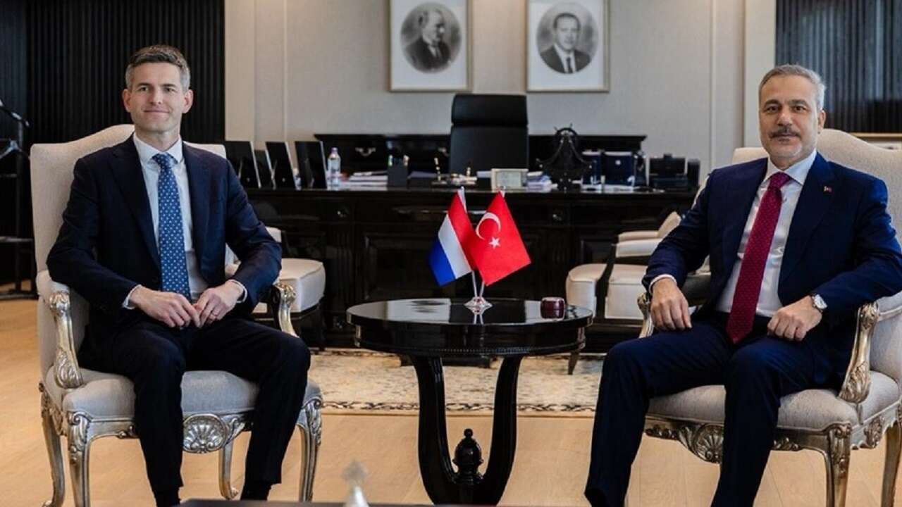 Dışişleri Bakanı Fidan, Ankara'da Hollandalı mevkidaşı Berendsen ile bir araya geldi