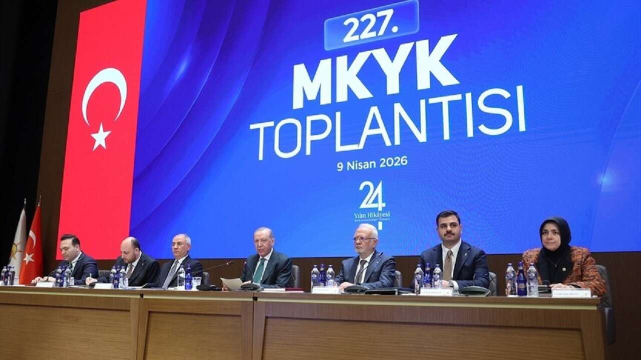 AK Parti MKYK Toplantısı başladı