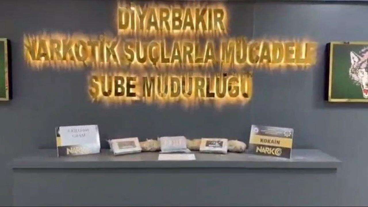 Diyarbakır'da 6 kilo KOKAİN ele geçirildi; 1 tutuklama