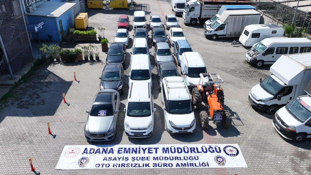 Adana merkezli "change araç" operasyonu