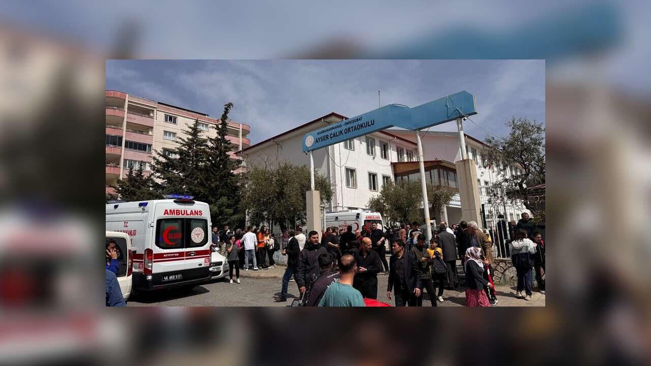 Kahramanmaraş'ta bir ortaokula silahlı saldırı
