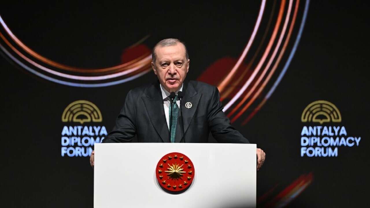 Erdoğan'ın Antalya Diplomasi Forumu'ndaki konuşması 3 dilde kitaplaştırıldı