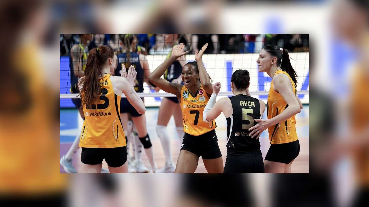 Vodafone Sultanlar Ligi'nde şampiyon 'VAKIFBANK'