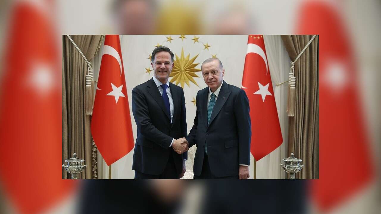 Cumhurbaşkanı Erdoğan, NATO Genel Sekreteri Rutte'yi kabul etti