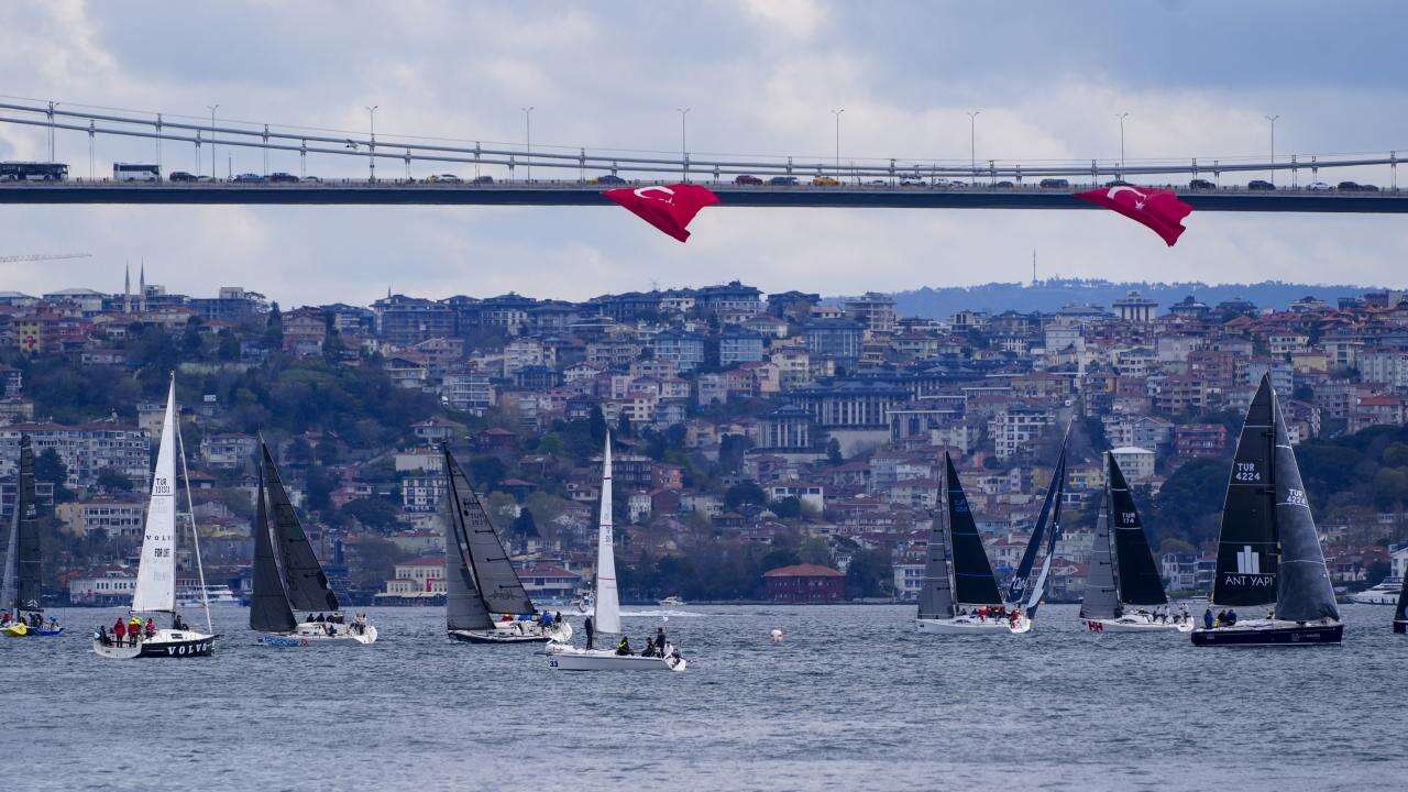 Cumhurbaşkanlığı 7.Uluslararası Yat Yarışları'nda Ulusal Egemenlik Kupası başladı