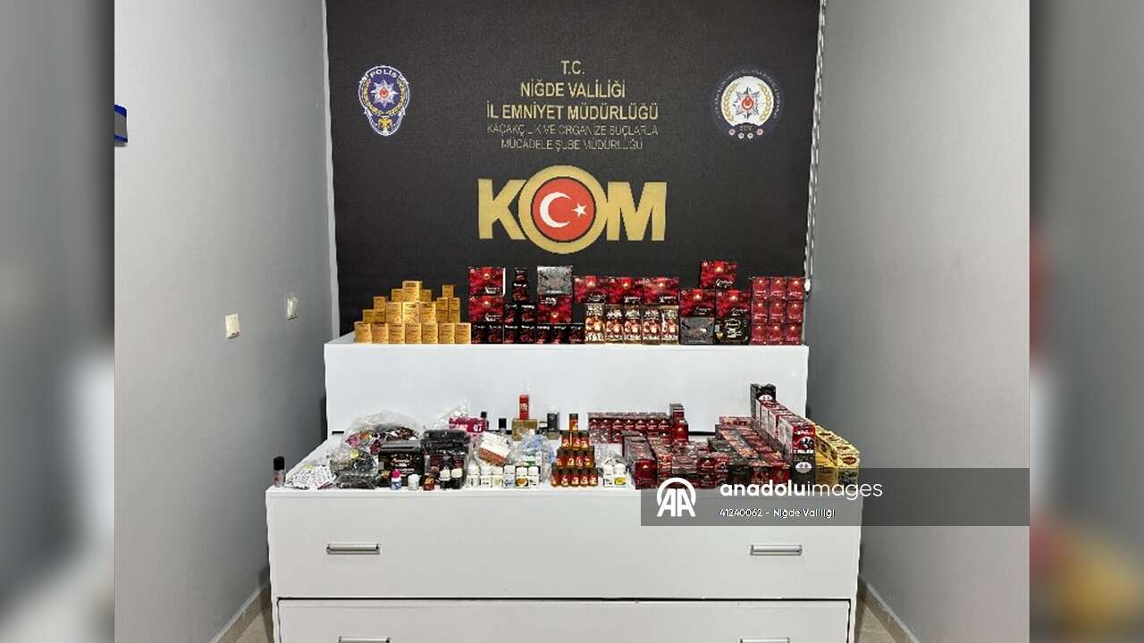Niğde'de kaçakçılık operasyonlarında 10 zanlı yakalandı