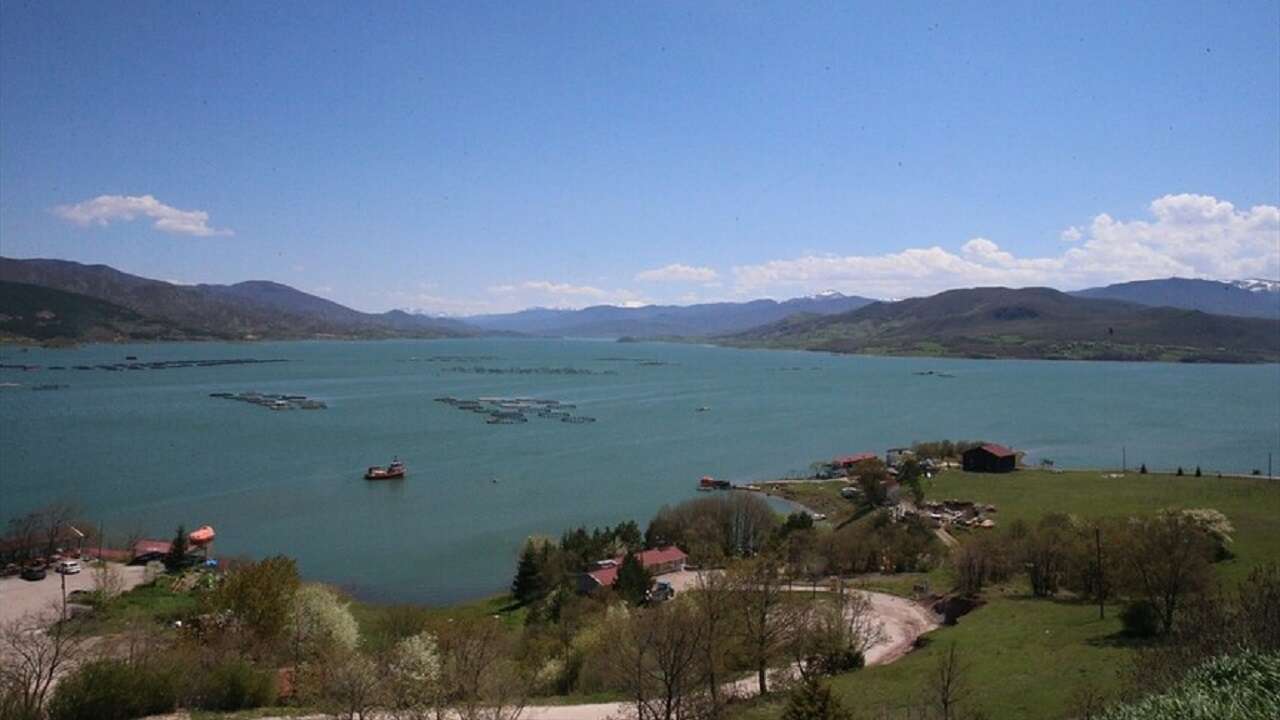 Almus Baraj Gölü'nde doluluk yüzde 82'ye ulaştı!