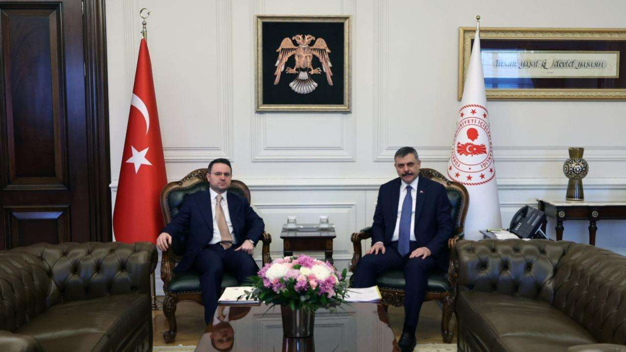 İçişleri Bakanı Çiftçi ile Adalet Bakanı Gürlek görüştü!