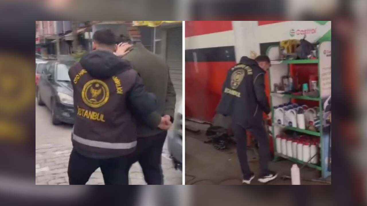 İstanbul merkezli 3 ilde "change" araç operasyonunda 16 şüpheli yakalandı
