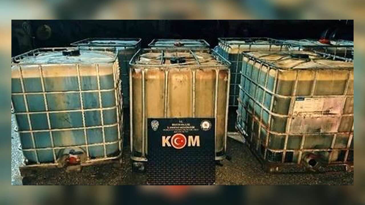 Bilecik'te 5 Bin Litre Kaçak Akaryakıt Ele Geçirildi